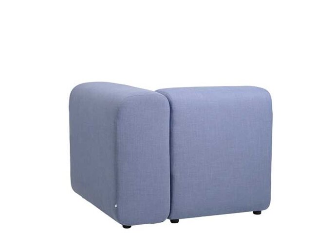 Broste Copenhagen Lagoon bank module hoek links - lichtblauw