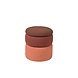 Broste Copenhagen Pond poef roest - Ø38XH42CM Broste Copenhagen Pond poef roest - Ø38XH42CM