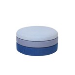 Broste Copenhagen Pouf de bassin bleu - Ø68XH30CM Broste Copenhagen Pouf de bassin bleu - Ø68XH30CM