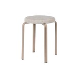 Broste Copenhagen Oda kruk - warm grijs