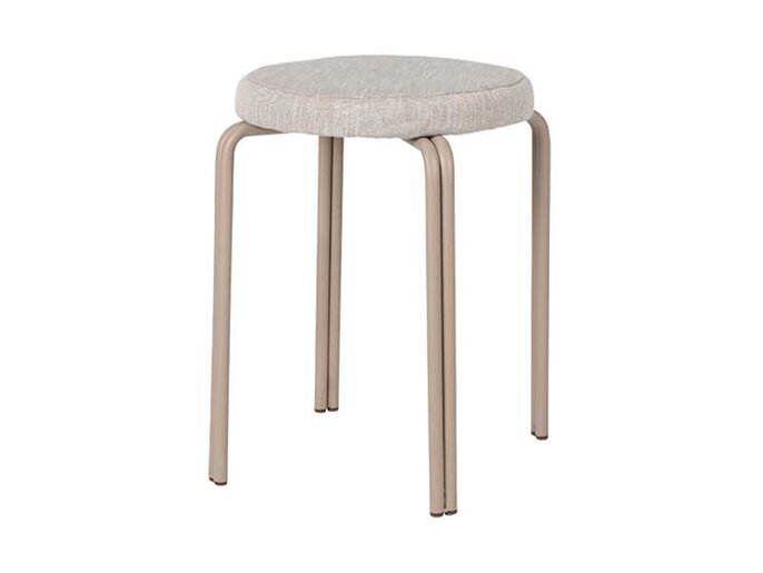 Broste Copenhagen Oda kruk - warm grijs