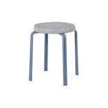 Broste Copenhagen Tabouret Oda fer/placage frêne - bleu Broste Copenhagen Tabouret Oda fer/placage frêne - bleu