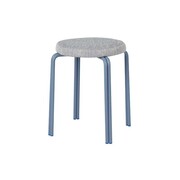 Broste Copenhagen Oda taburete hierro / chapa de fresno - azul Broste Copenhagen Oda taburete hierro / chapa de fresno - azul