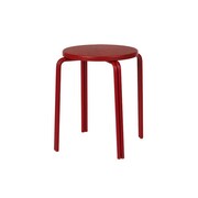 Broste Copenhagen Taburete Oda hierro / chapa de fresno - marrón rojizo Broste Copenhagen Taburete Oda hierro / chapa de fresno - marrón rojizo