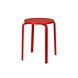 Broste Copenhagen Oda kruk ijzer/essenfineer - rood Broste Copenhagen Oda kruk ijzer/essenfineer - rood