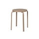 Broste Copenhagen Oda kruk ijzer/essenfineer - grijs/beige Broste Copenhagen Oda kruk ijzer/essenfineer - grijs/beige
