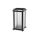 Broste Copenhagen Hoko lantaarn zwart - 34X34X63cm Broste Copenhagen Hoko lantaarn zwart - 34X34X63cm