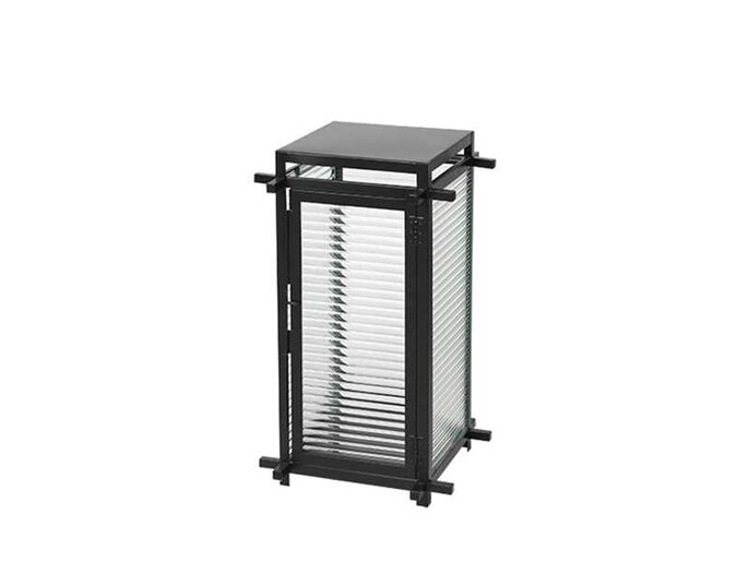 Broste Copenhagen Linterna Hoko negra - 26X26X46CM Broste Copenhagen Linterna Hoko negra - 26X26X46CM