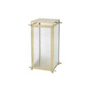 Broste Copenhagen Hoko lantern sand - 34X34X63cm Broste Copenhagen Hoko lantern sand - 34X34X63cm