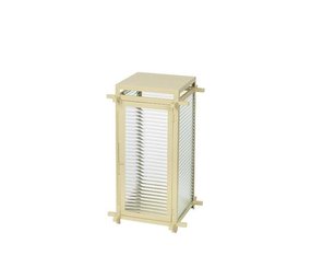 Broste Copenhagen Lanterne Hoko sable - 26X26X46CM Broste Copenhagen Lanterne Hoko sable - 26X26X46CM