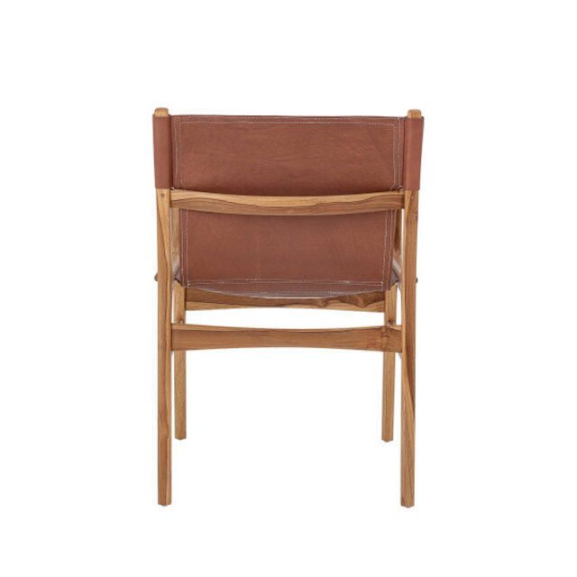 Bloomingville Ollie loungestoel - bruin Bloomingville Ollie loungestoel - bruin