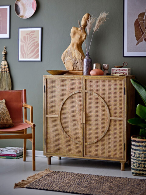 Bloomingville Ollie lenestol - brun