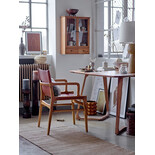 Bloomingville Ollie loungestoel - bruin Bloomingville Ollie loungestoel - bruin