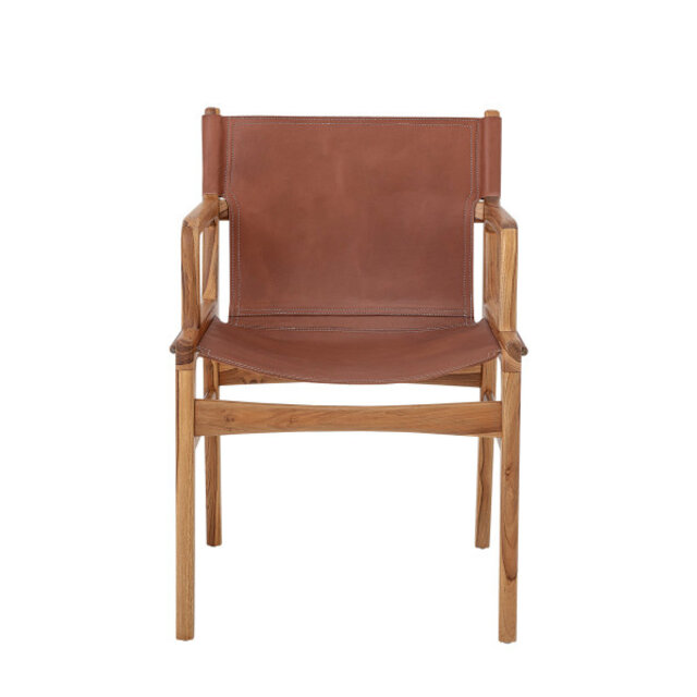 Bloomingville Chaise longue Ollie - marron Bloomingville Chaise longue Ollie - marron