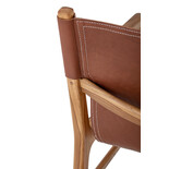 Bloomingville Ollie lounge chair - brown Bloomingville Ollie lounge chair - brown