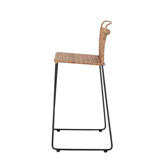Bloomingville Tabouret de bar Gunnel rotin - naturel