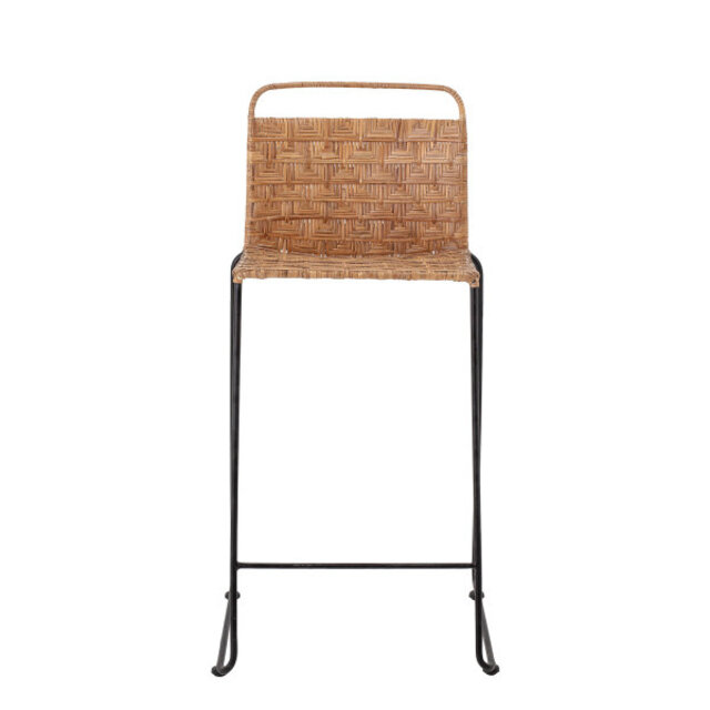 Bloomingville Tabouret de bar Gunnel rotin - naturel