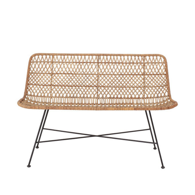 Bloomingville Haillie bank rotan- naturel