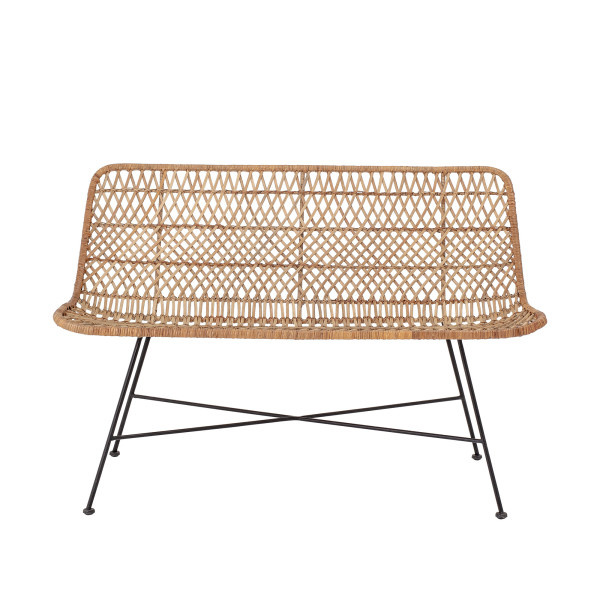 Bloomingville Canapé Haillie rotin naturel