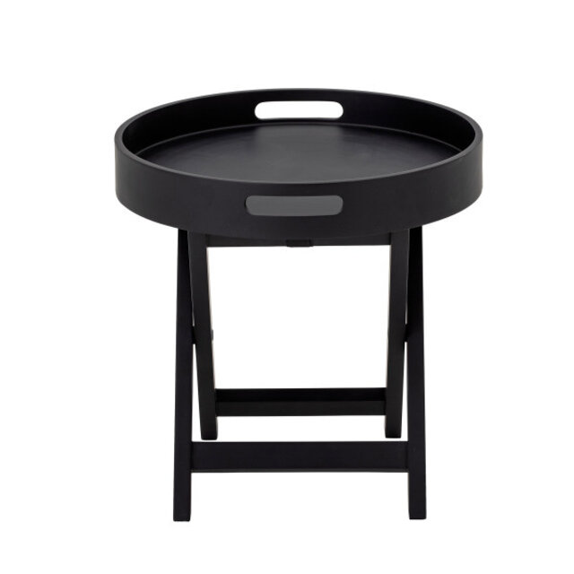 Bloomingville Freya side table - black