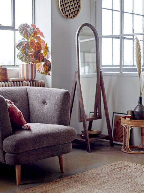 Bloomingville Chaise longue Elliot - marron
