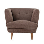 Bloomingville Elliot lounge chair - brown Bloomingville Elliot lounge chair - brown