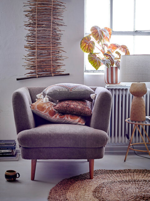 Bloomingville Chaise longue Elliot - marron