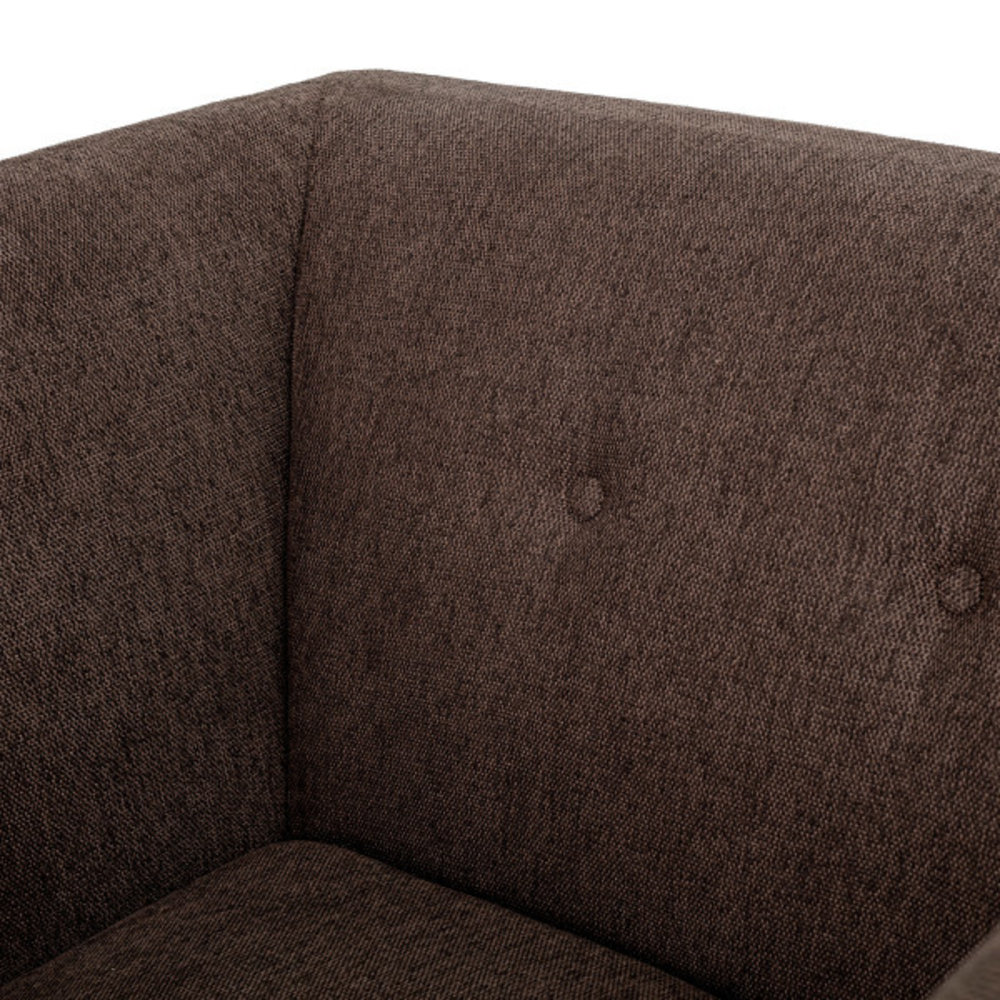 Bloomingville Elliot Loungesessel - braun