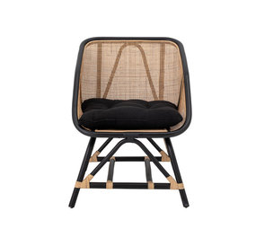 Bloomingville Loue Loungesessel - schwarz