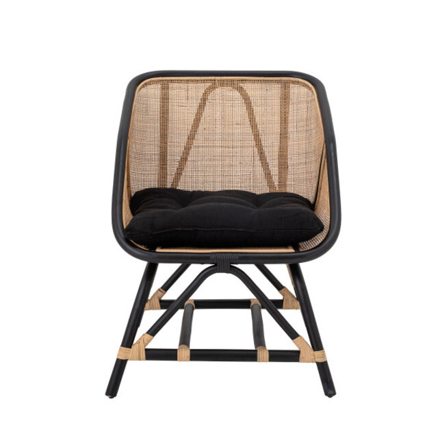 Bloomingville Loue lounge chair - black