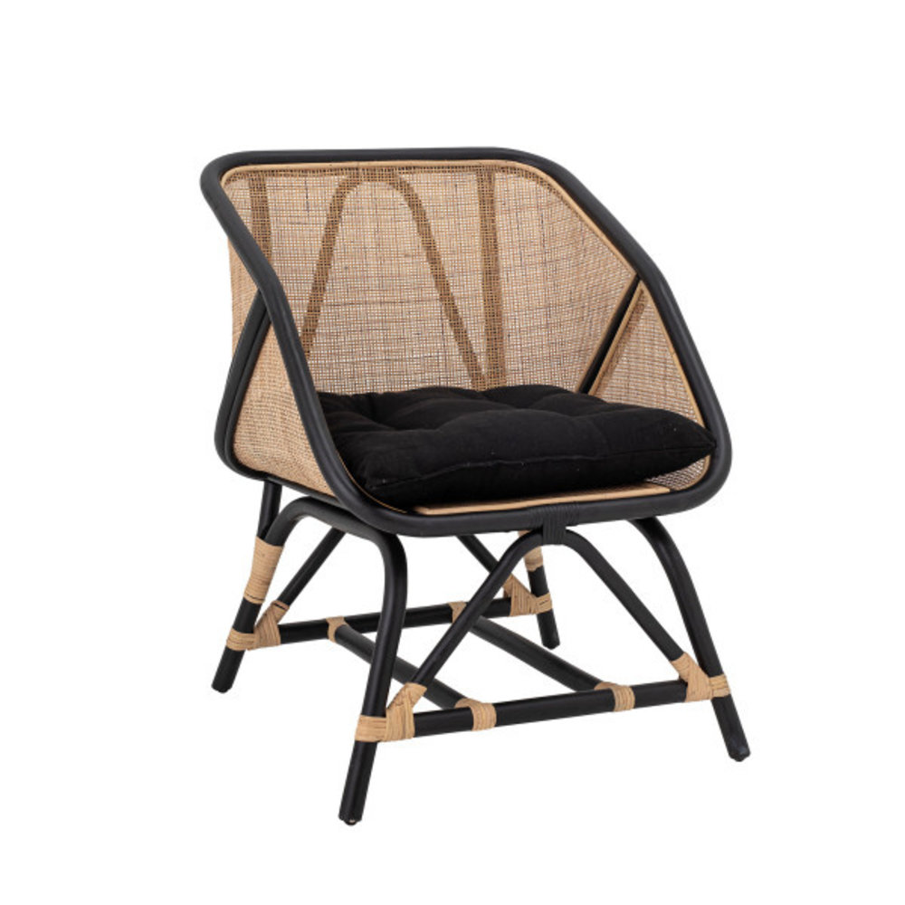 Bloomingville Loue lounge chair - black