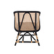 Bloomingville Loue loungestoel - zwart Bloomingville Loue loungestoel - zwart