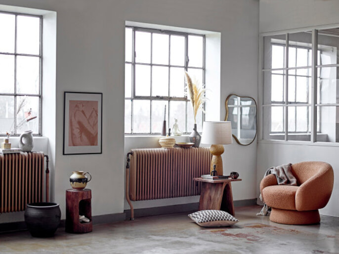 Bloomingville Chaise longue Ted - marron Bloomingville Chaise longue Ted - marron