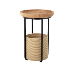 Bloomingville Table d'appoint Hitti - naturel Bloomingville Table d'appoint Hitti - naturel