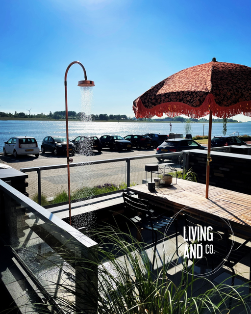 Seletti Aquart Außendusche - Kupfer / Beton