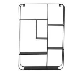 Bloomingville Ebert-Rack - schwarz Bloomingville Ebert-Rack - schwarz