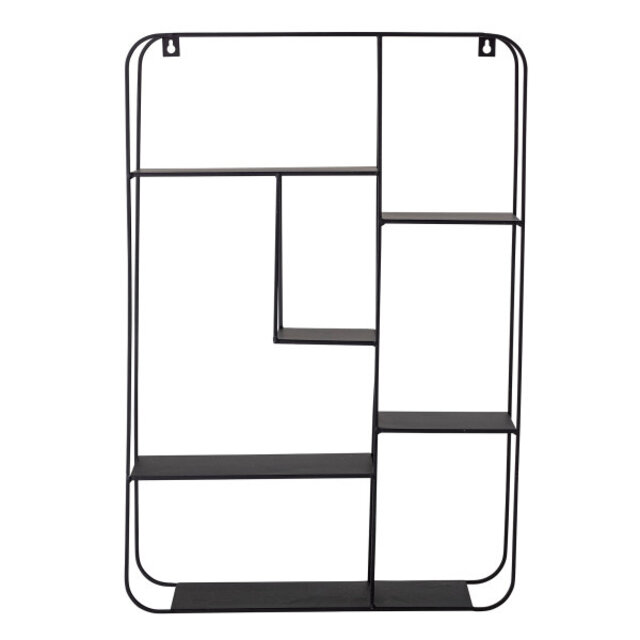 Bloomingville Ebert-Rack - schwarz