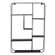 Bloomingville Ebert-Rack - schwarz Bloomingville Ebert-Rack - schwarz