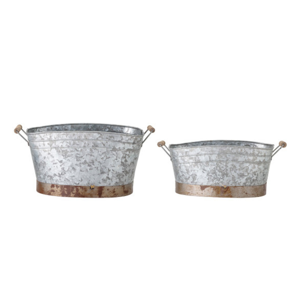 Bloomingville Seaux Cimon - set de 2 pièces Bloomingville Seaux Cimon - set de 2 pièces