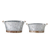 Bloomingville Seaux Cimon - set de 2 pièces Bloomingville Seaux Cimon - set de 2 pièces