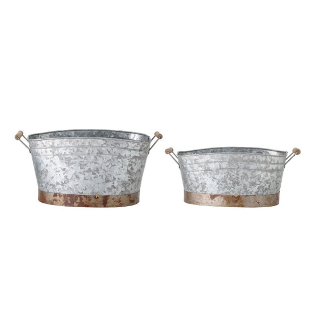 Bloomingville Cimon buckets - set of 2 pieces