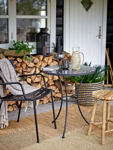 Bloomingville Lala bijzettafel - zwart