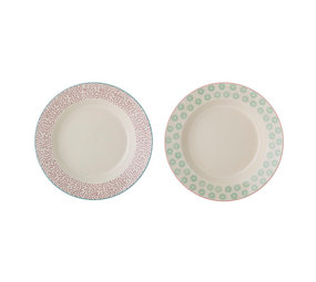 Bloomingville Patrizia pasta plate - set of 2 pieces Bloomingville Patrizia pasta plate - set of 2 pieces