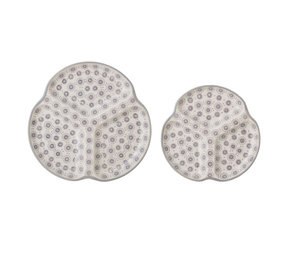 Bloomingville Piatto Elsa - set di 2 pezzi