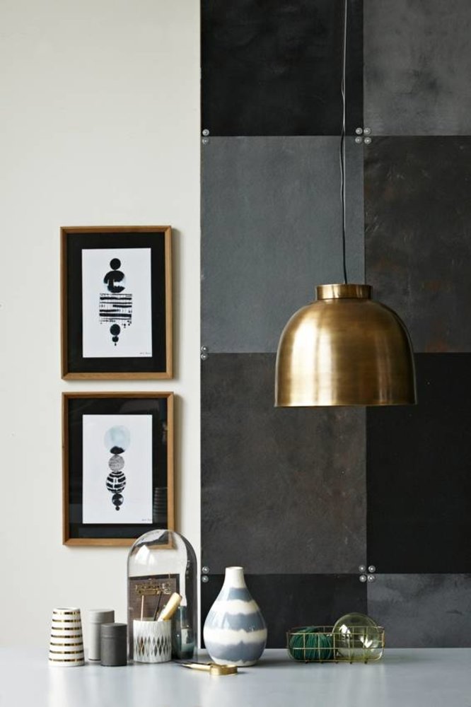 House Doctor Bowl messing hengende lampe House Doctor Bowl messing hengende lampe