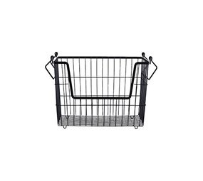 House Doctor TAW conjunto de 6 cestas de hierro negro