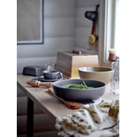 Bloomingville Raben cappuccino kop met schotel - set van 4 stuks