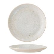 Bloomingville Assiette taupe Ø16cm - lot de 6 pièces