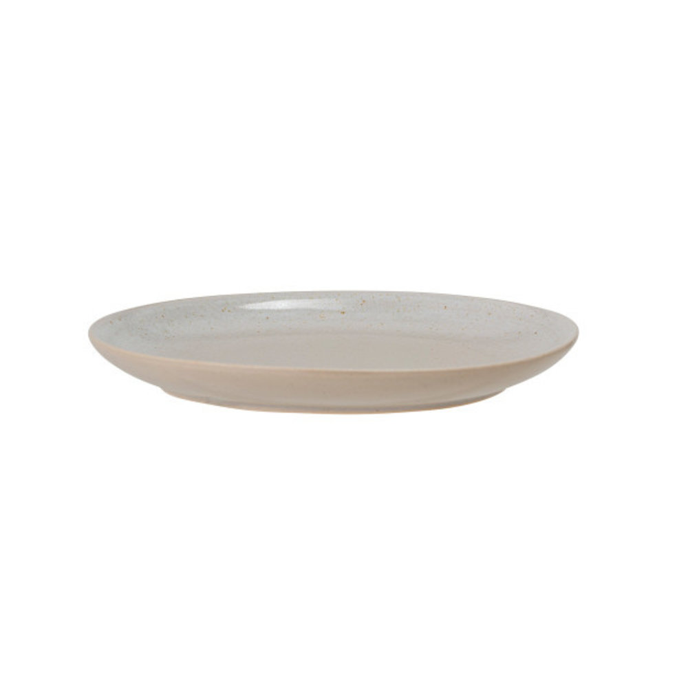 Bloomingville Taupe plate Ø21.5cm - set of 6 pieces