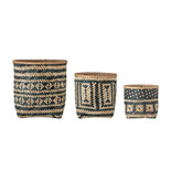 Bloomingville Jomo baskets - set of 3 pieces
